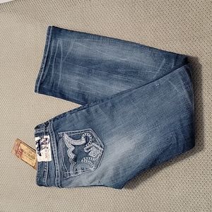 NWT MEK Denim "Fezzou" Slim Bootcut Jeans Size: 28